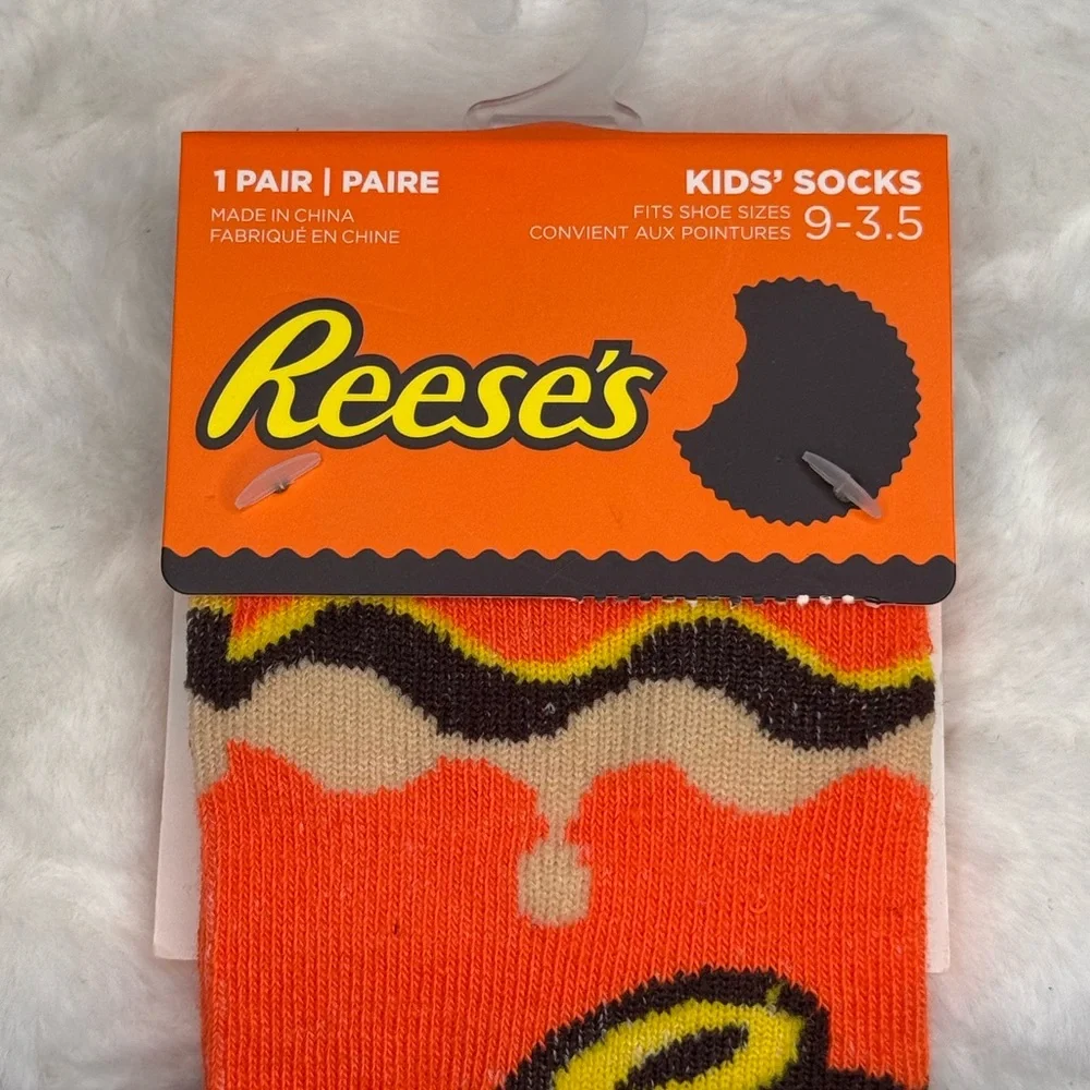 NWT 1 pair of Reeces crew socks - kids’ socks